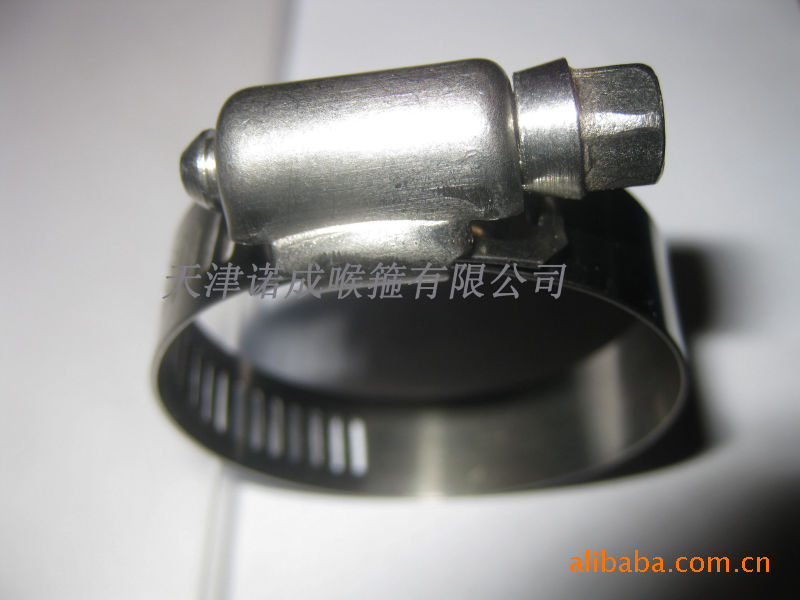 天津生产不锈钢材质美式各种型号喉箍期待您的来电谢谢。