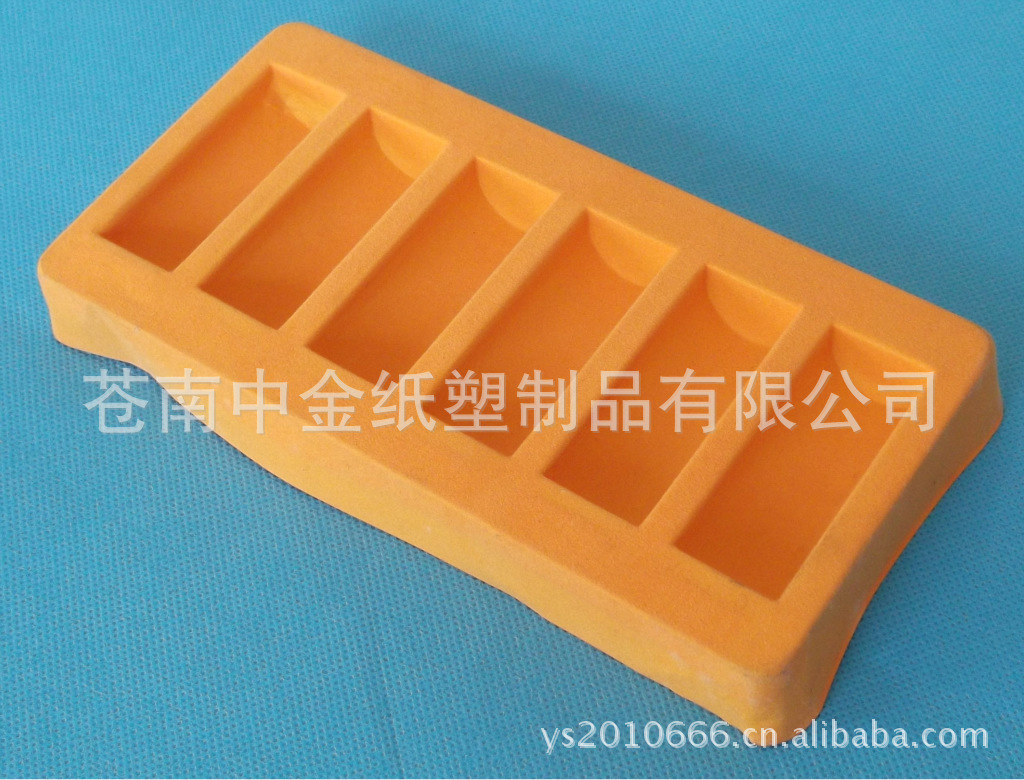 吸塑包装、金黄色植绒吸塑盒、植绒吸塑包装盒、植绒塑料包装盒