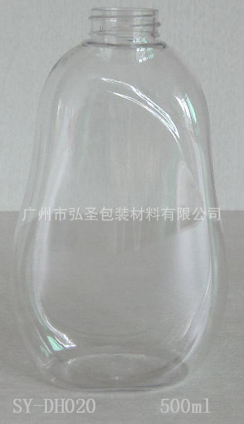 【专业制作】全新料高透明PET500ml化妆品塑料瓶