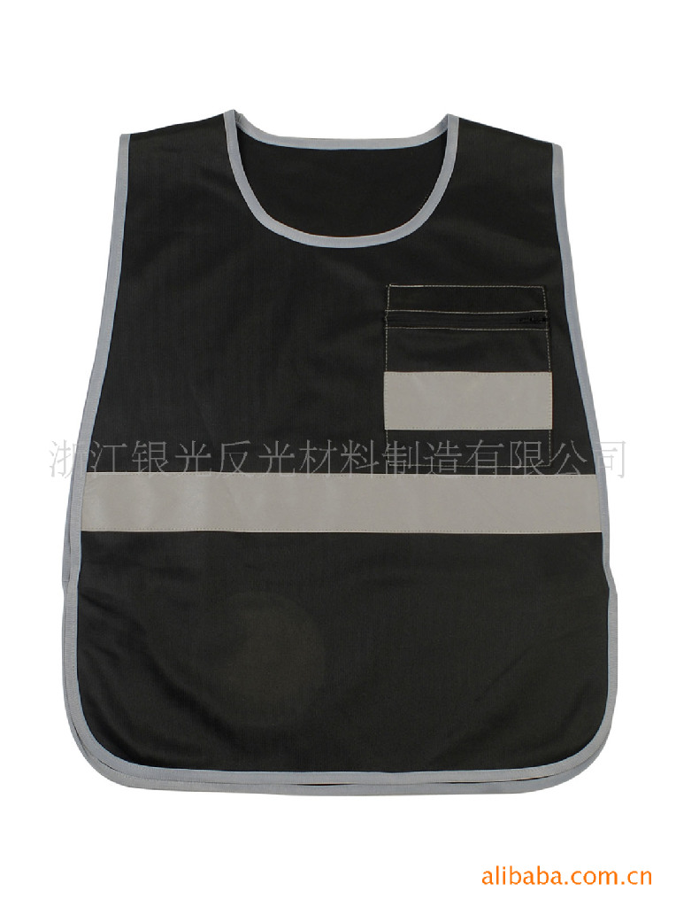 反光安全背心  反光材料 夜间工作执勤反光外套
