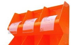 贝苏超市货架分隔板亚克力隔板挡板便利店货柜专用隔板50片包邮