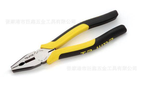 工业级铬钒钢日式钢丝钳 橡塑套柄铬钒钢钳 省力电缆钢丝钳