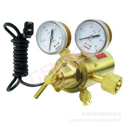 优质供应捷锐减压器 198CG电加热CO2减压器、捷锐二氧化碳减压器