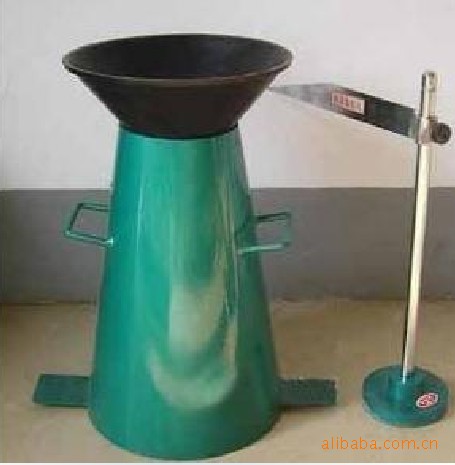 加厚3mm 坍落度筒四件套（含塌落度桶、漏鬥、標尺、搗棒）