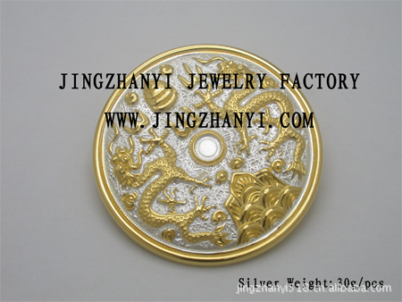 分色金银电镀首饰加工 电镀厚金首饰制造 925银电镀厚金首饰加工