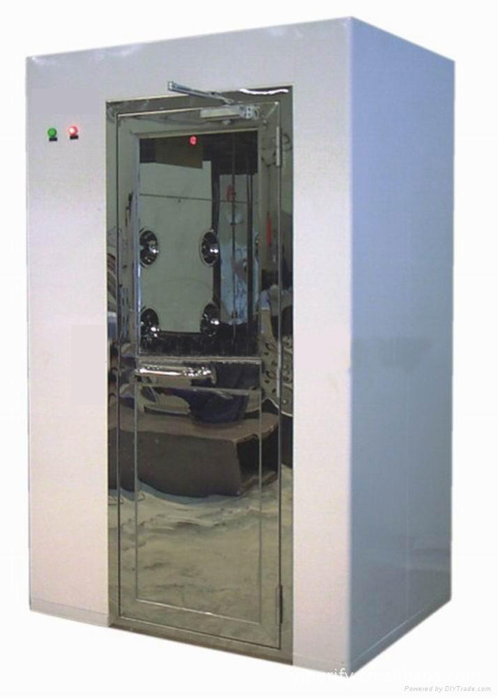 智能语音单人双吹不锈钢风淋室，东莞安装维修高效高效过滤净化