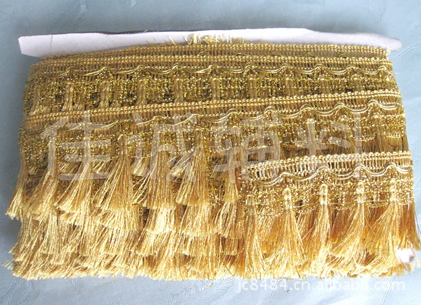 Accessory with tassels, accessories, gold and silver, DIY, 3-6cm