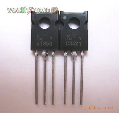 2SA1358 2SC3421 功率对管  晶体管 TO-126