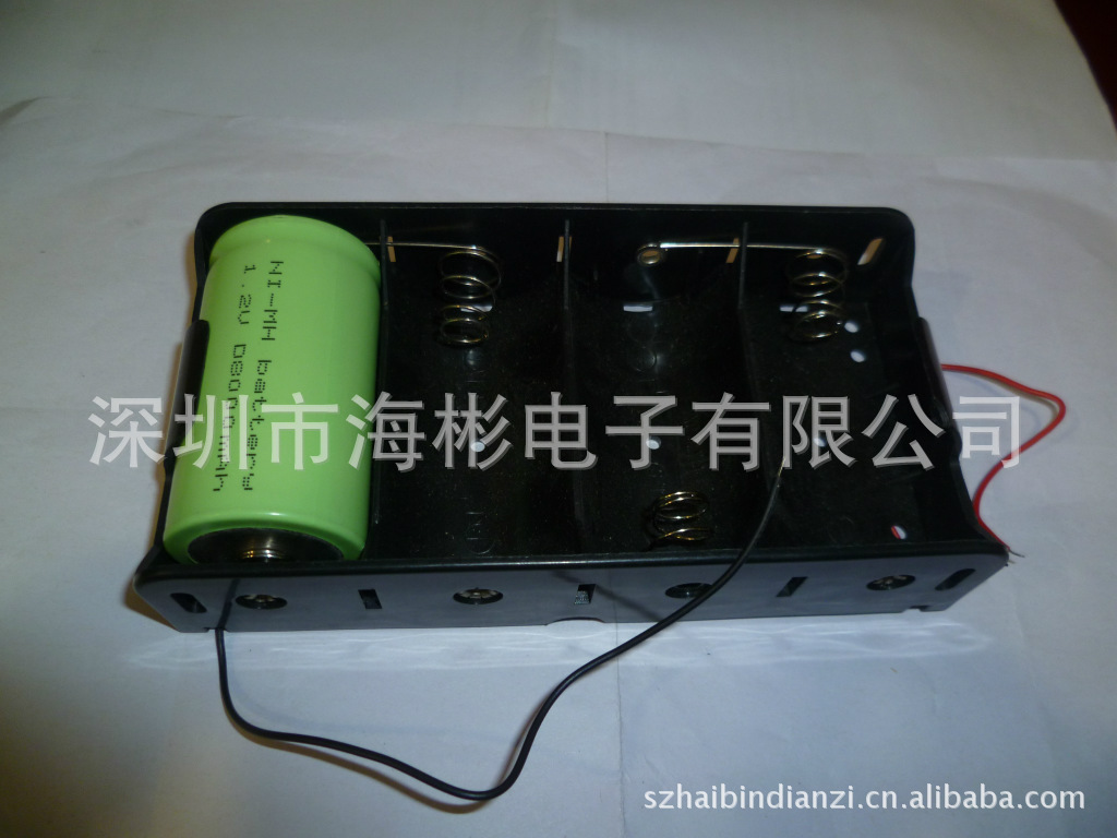 供应1号电池盒 1号4节电池盒