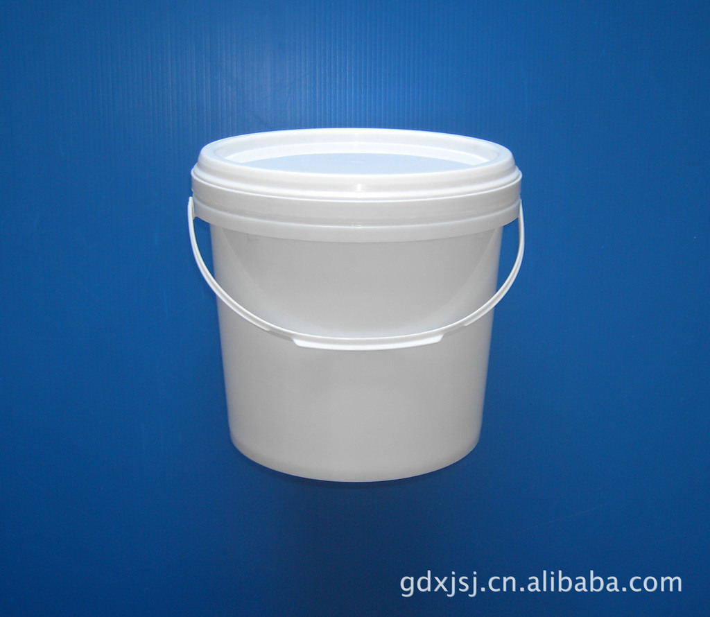 厂家供应全新5L广口塑料桶 化工桶 美甲胶水桶 QL001