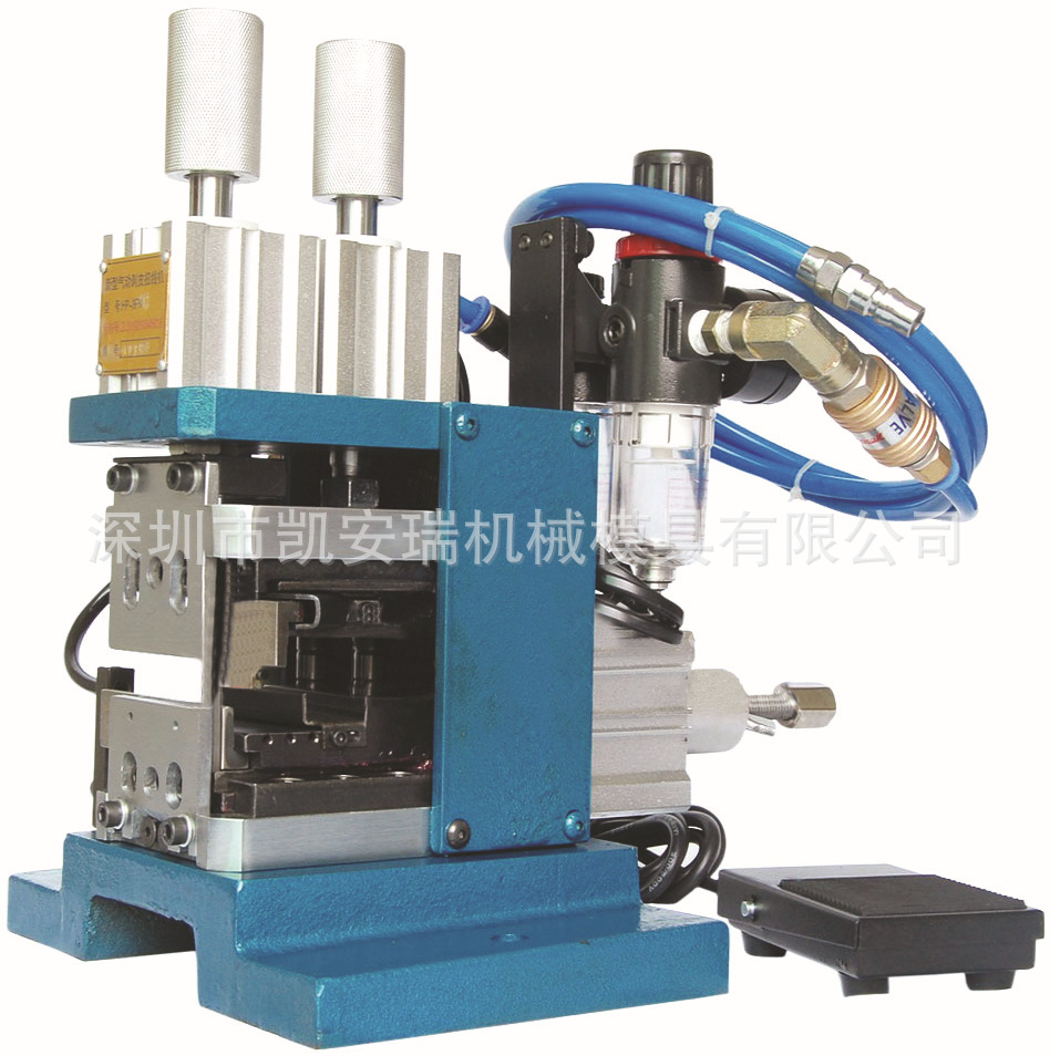 厂家供应气电式剥皮扭线机 导线剥皮机 脱皮机气动剥皮扭线机|ms