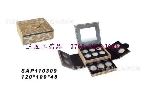 厂家专业 直销新品折叠多色眼影盒 眉粉盒 腮红盒 可来样 