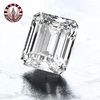 Today&#39;s special 1 carat naked drill Emerald cut Custom wholesale