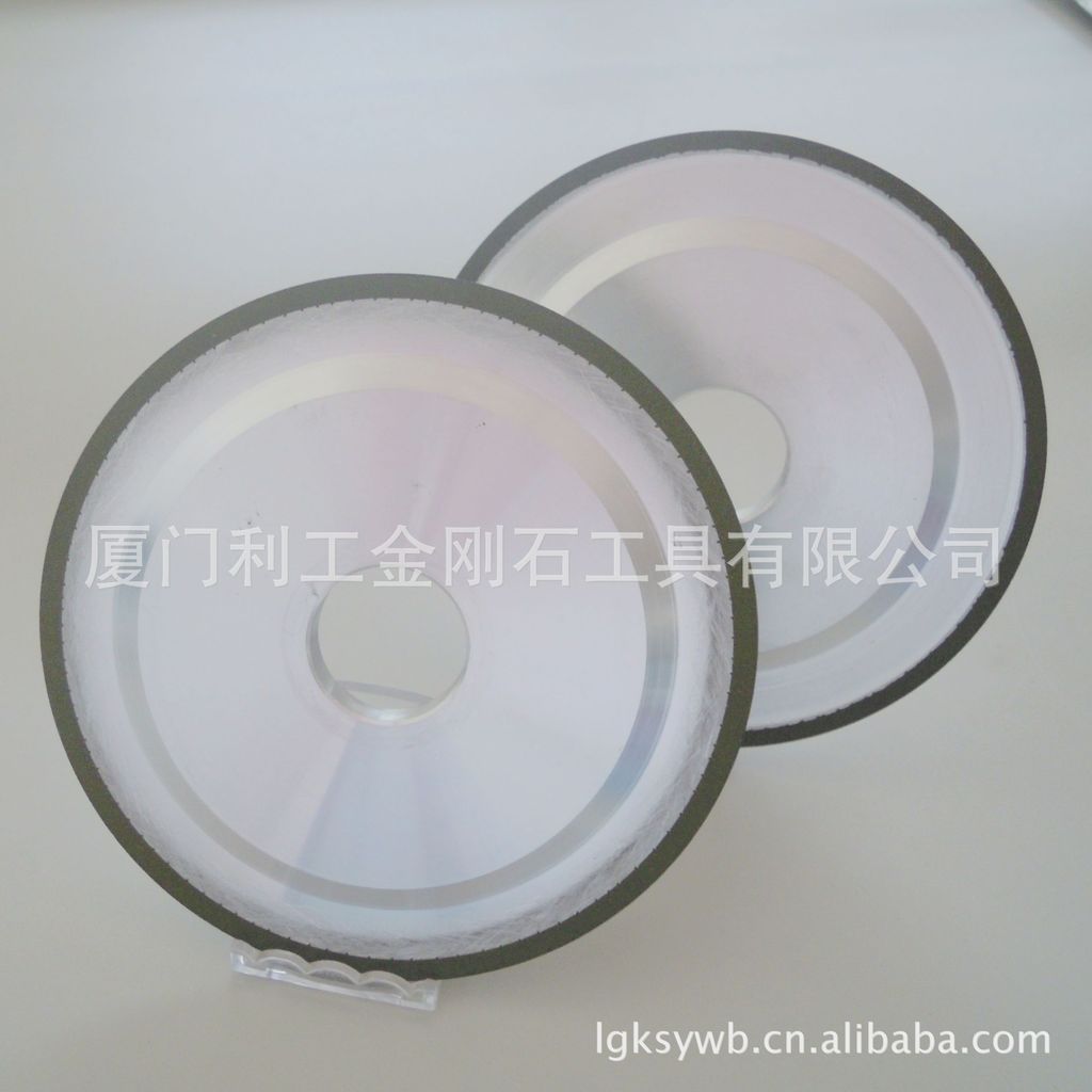 供应【厦门利工】优质开槽树脂金刚石砂轮 平形加强