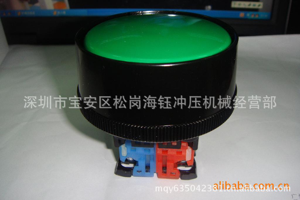 原装日本进口,全新正品AR30B2R富士FUJI绿色操作按钮,冲床按钮