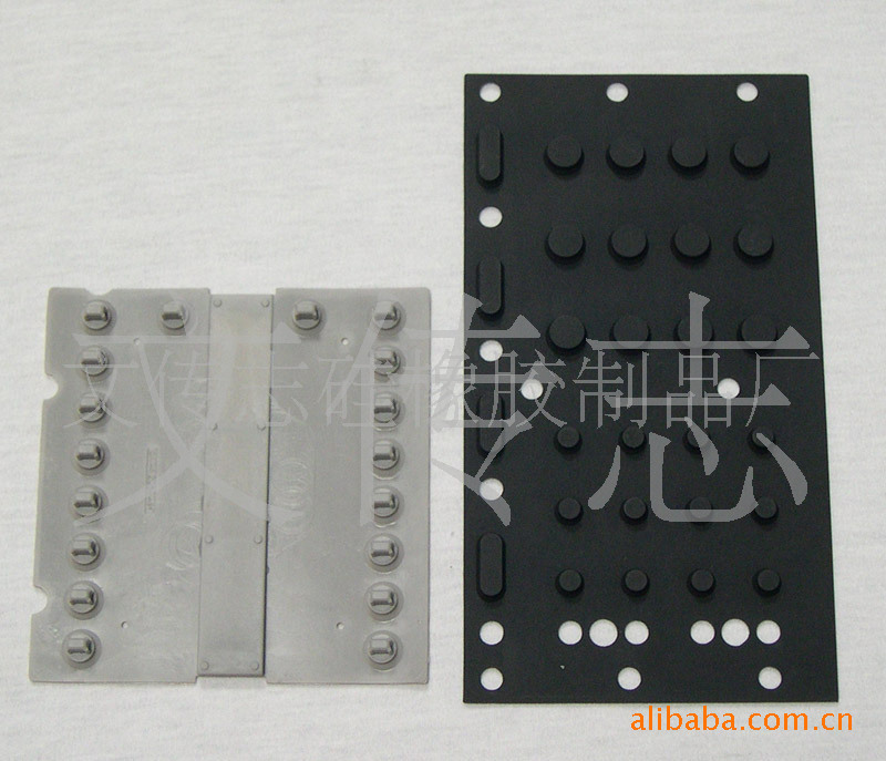 硅胶导电按键 遥控器按键 导电胶按键 丝印按键 空调游戏机按键