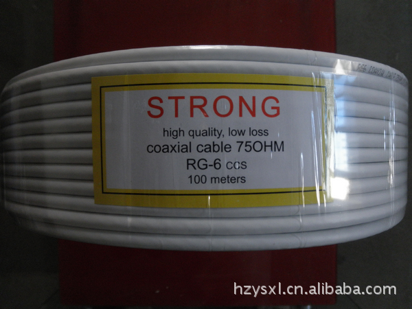 量身定做  产业基地 厂价直销 RG6同轴电缆