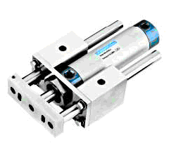 大通GDS不旋转导向气缸 轴承导向 钢化推板 全铝缸体