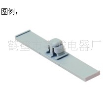 嘉诚厂家供应  高品质电线卡线扣条状塑料线卡 KJ-10