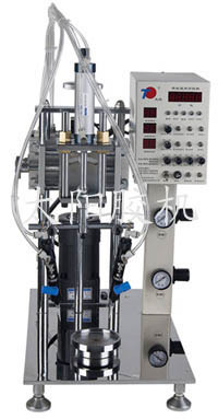 浙江嵊州市太阳胶机供应TYA2-2双点高低粘度涂胶机扬声器喇叭点胶