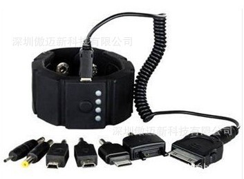 Hand belt power supply wear belt mobile power supply mobile phone charging treasure wrist belt charger bracelet Hand belt power supply wear belt mobile power supply mobile phone charging treasure wrist belt charger bracelet