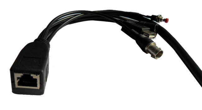 厂家低价供应优质网络摄像机尾线安防监控线桶机线球机线