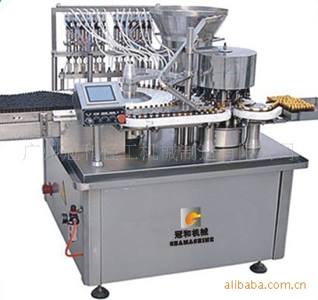 全自动高速口服液灌装轧盖一体机 全自动口服液高速灌装机 口服液