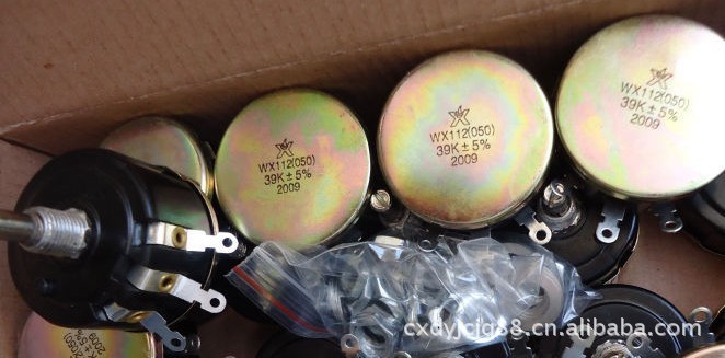 WX112(050)39K±5%精密单圈线绕电位器.滑动变阻器调速器