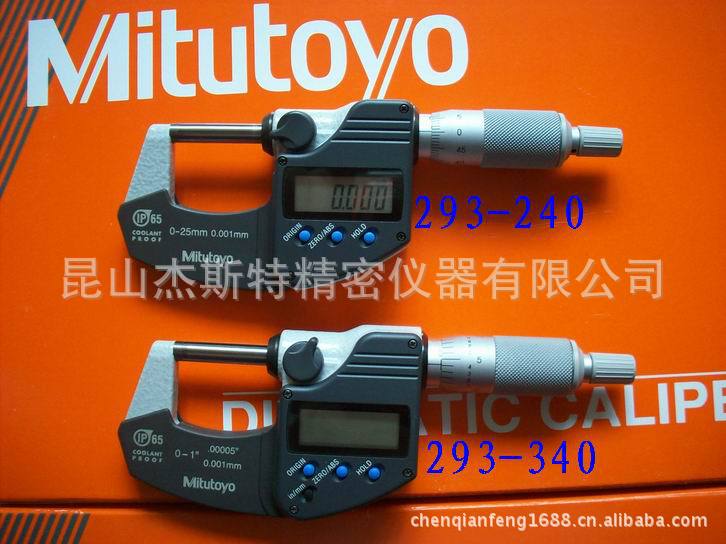 日本三丰防水数显千分尺 293-242/293-342