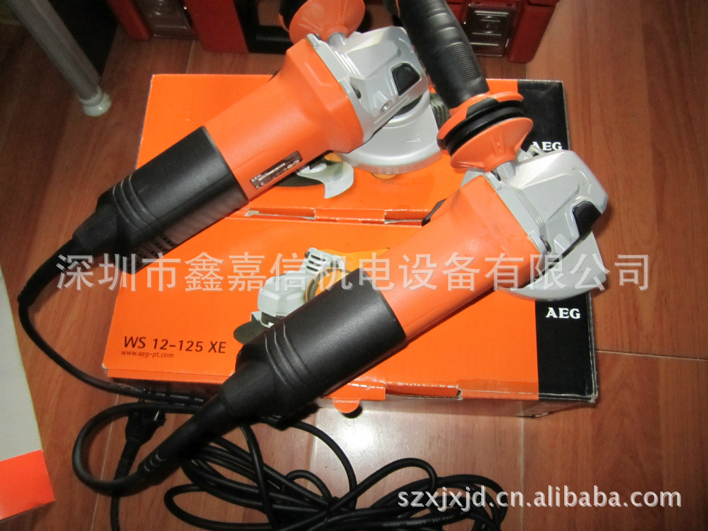 批发零售德国AEG调速角磨机WS12-125XE