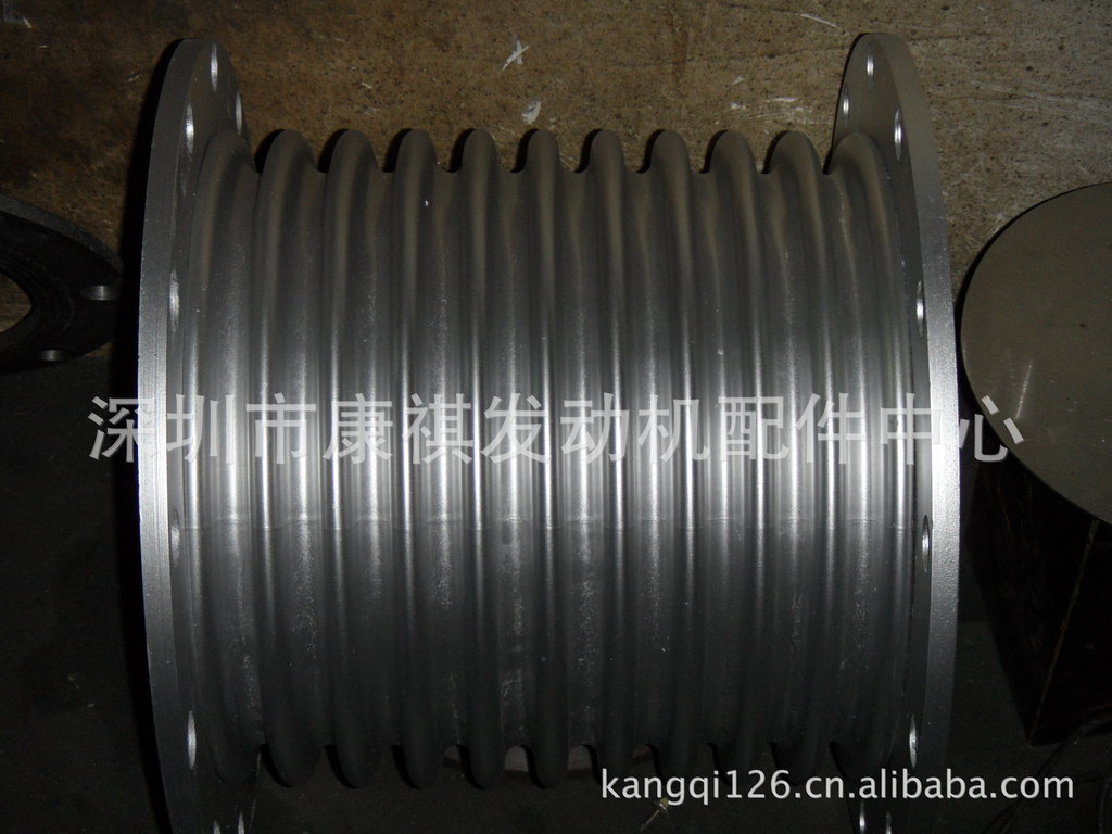 供应柴油发电机消音工程 安装材料减震波纹管