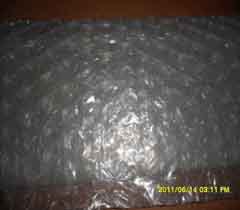 广州番禺批发加厚充气填充气泡膜 红色防震快递缓冲包装膜气泡袋