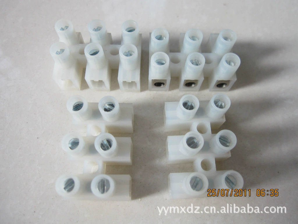 Поставка трехпозиционный клеммный клеммный клеммный блок VDE сертифицированный пластиковый разъем