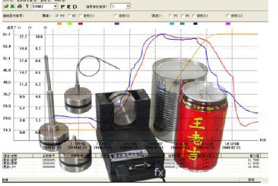 无线热分布记录仪,杀菌温度记录仪（罐头F0值测定仪）