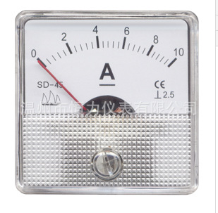 供应SD45直流电流表 厂家直销指针式电流测量仪表