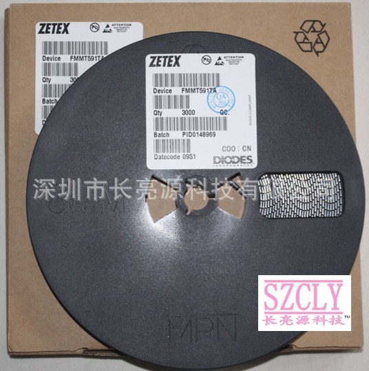 FMMT591TA SOT-23 ZETEX DIODES 公司 原装
