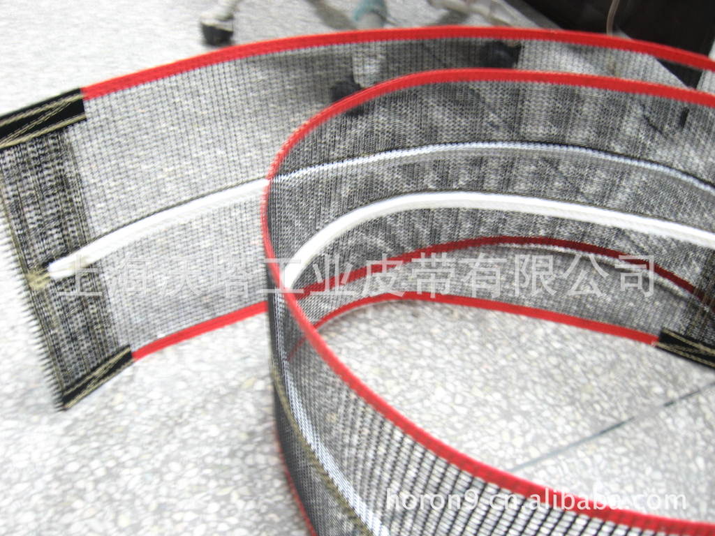 特氟龙网格输送带 4*4黑色特氟龙输送带 黑色特氟龙网格输送带