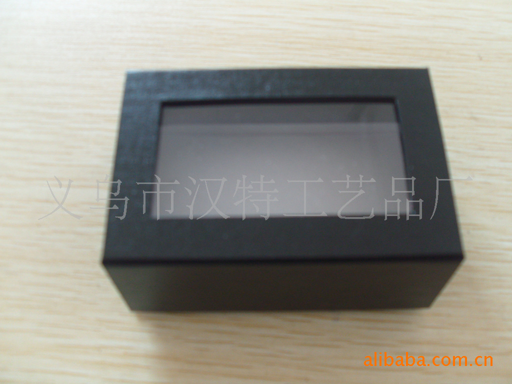 义乌汉特厂家供应开窗纸盒首饰盒 /书形盒