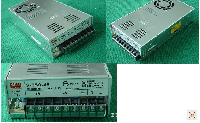 全新高品质AC-DC单组输出开关电源开关电源S-350-48图
