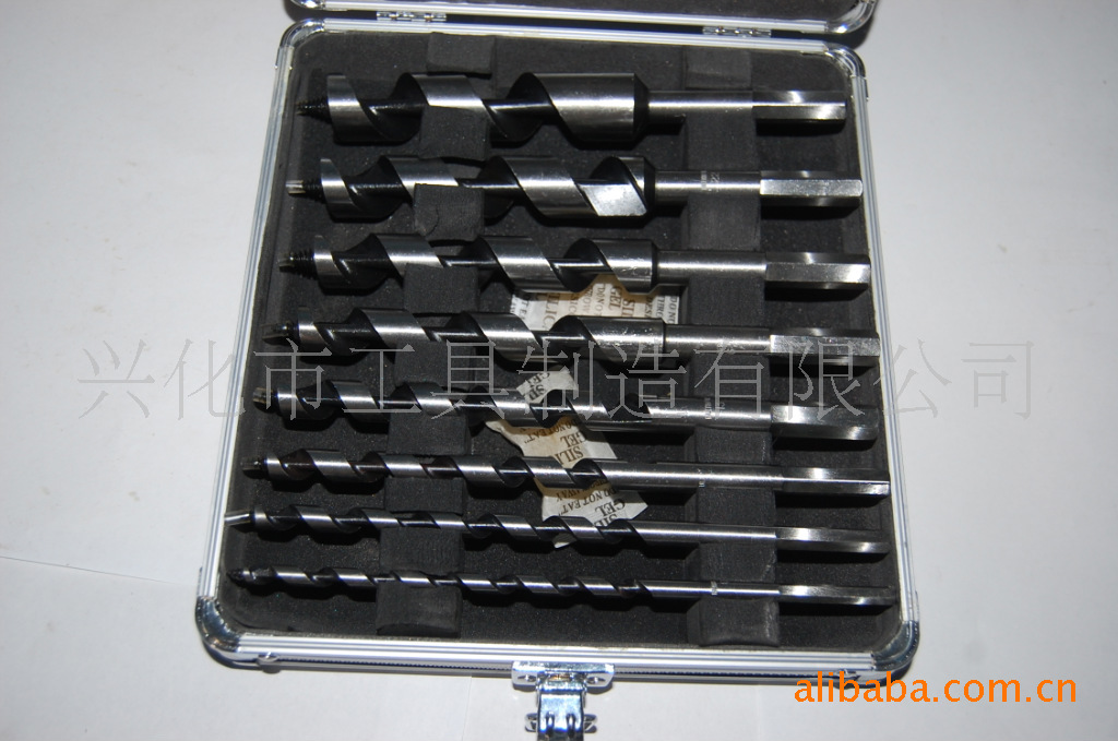 供应6件套，8件套，组盒 六角柄机用木工支罗钻套钻