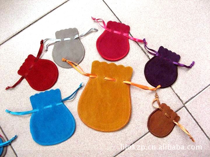 饰品包装袋 jewelry bags 绒布袋 葫芦袋 velvet rope bag 丝绒袋