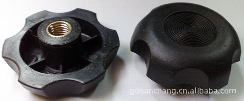 塑料材质七角旋扭星形把手手轮手柄螺丝