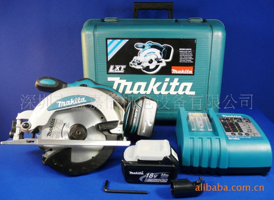 批发零售日本Makita牧田充電式锂电圆锯BSS610RFE