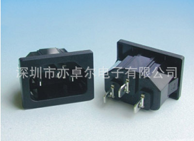 台湾荣丰RONGFENG插座SS-120-0.8A-4.8电源插座