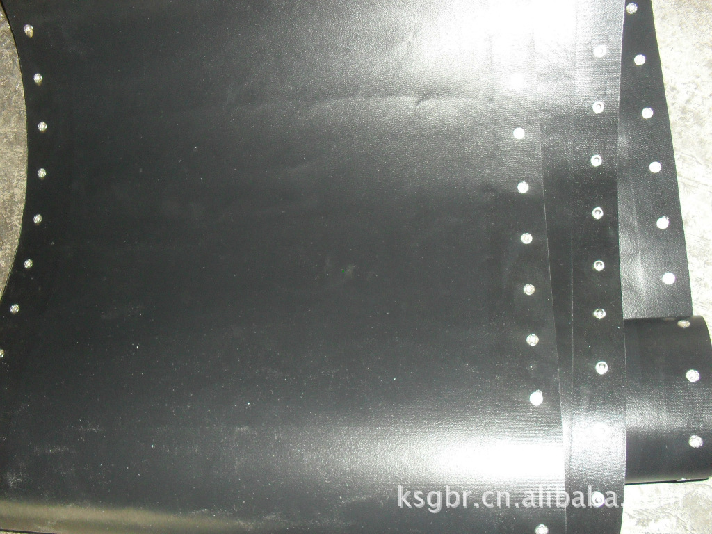 供应高温布带加钉扣加强边平面皮带纺织龙带电子厂折粒机专用带