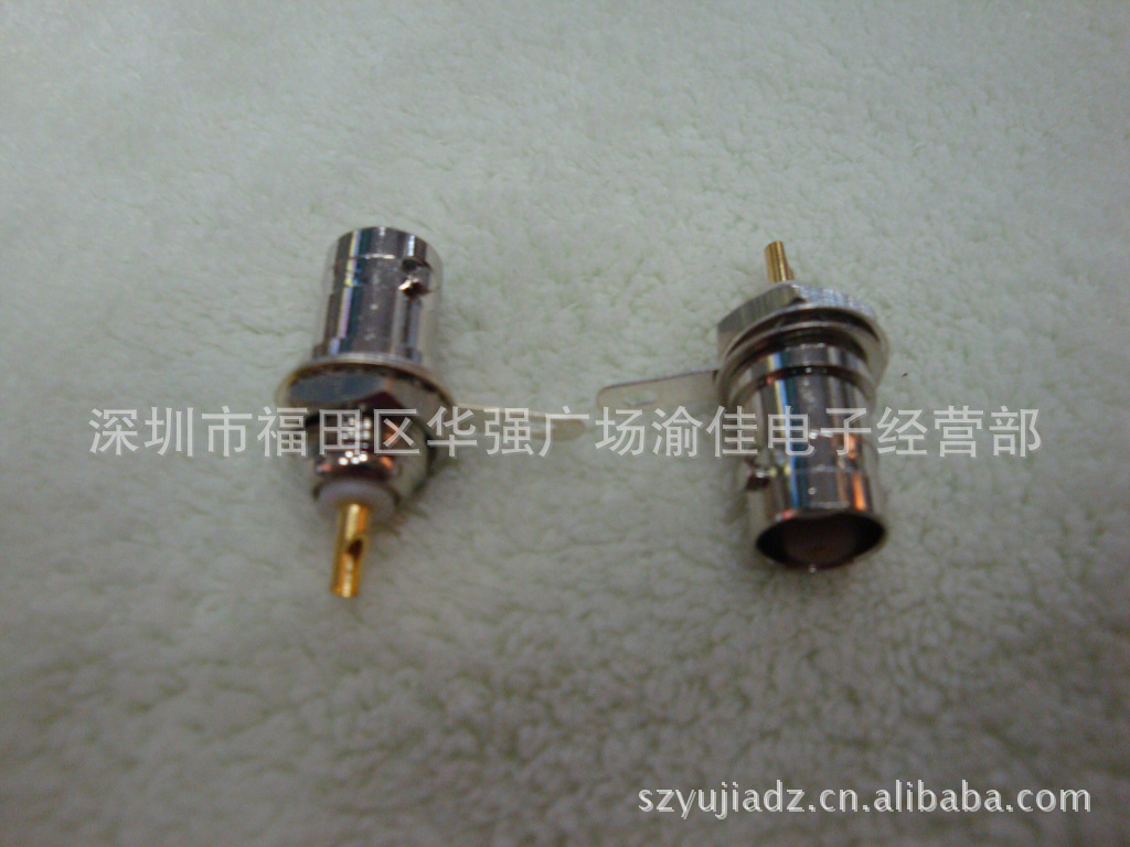 纯铜BNC母座 BNC面板插座 Q9母座 监控视频插座