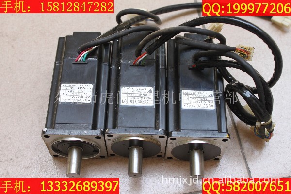 保修三个月安川伺服马达SGM-04A312 SGM-04V312 SGM-04V312B