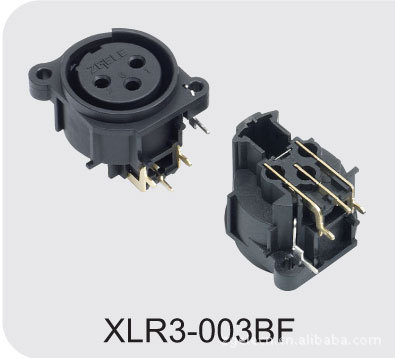XLR卡侬连接器XLR3-003BF连接器