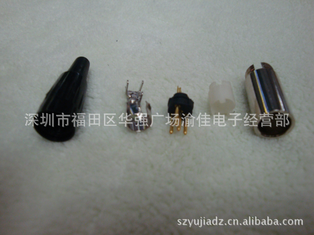 迷你4芯卡龙插头 MINI4芯插头 音响耳机插头 4P迷你话筒插头