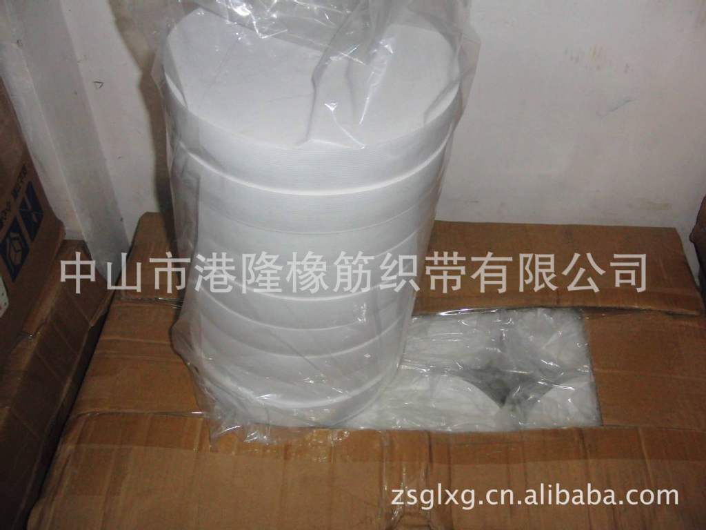 厂家现货0.6-10cm针织松紧带橡筋 环保钩编松紧带批发